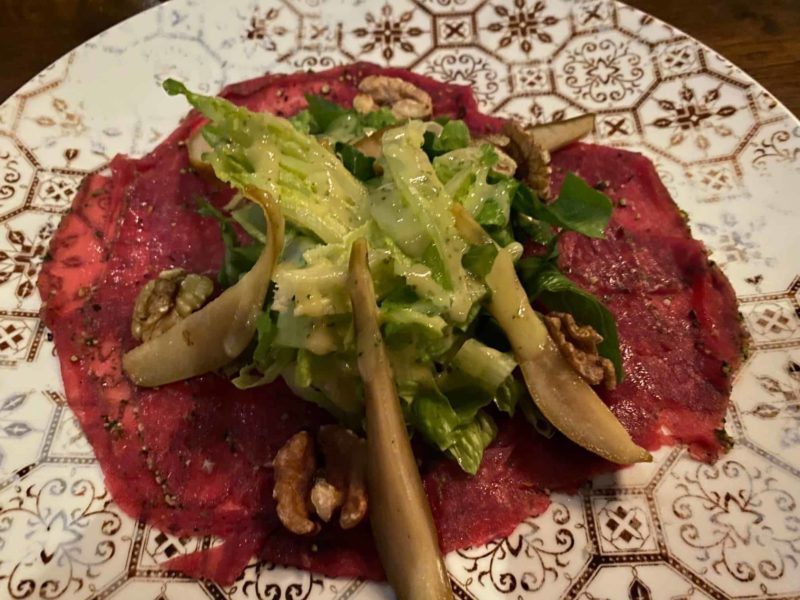 Carpaccio vom Agnus-Rind