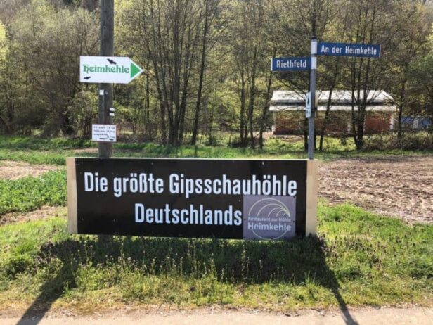 heimkehle schild kasrthoehle