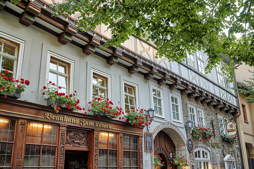 Außenansicht Hotel Brauhaus Zum Löwen