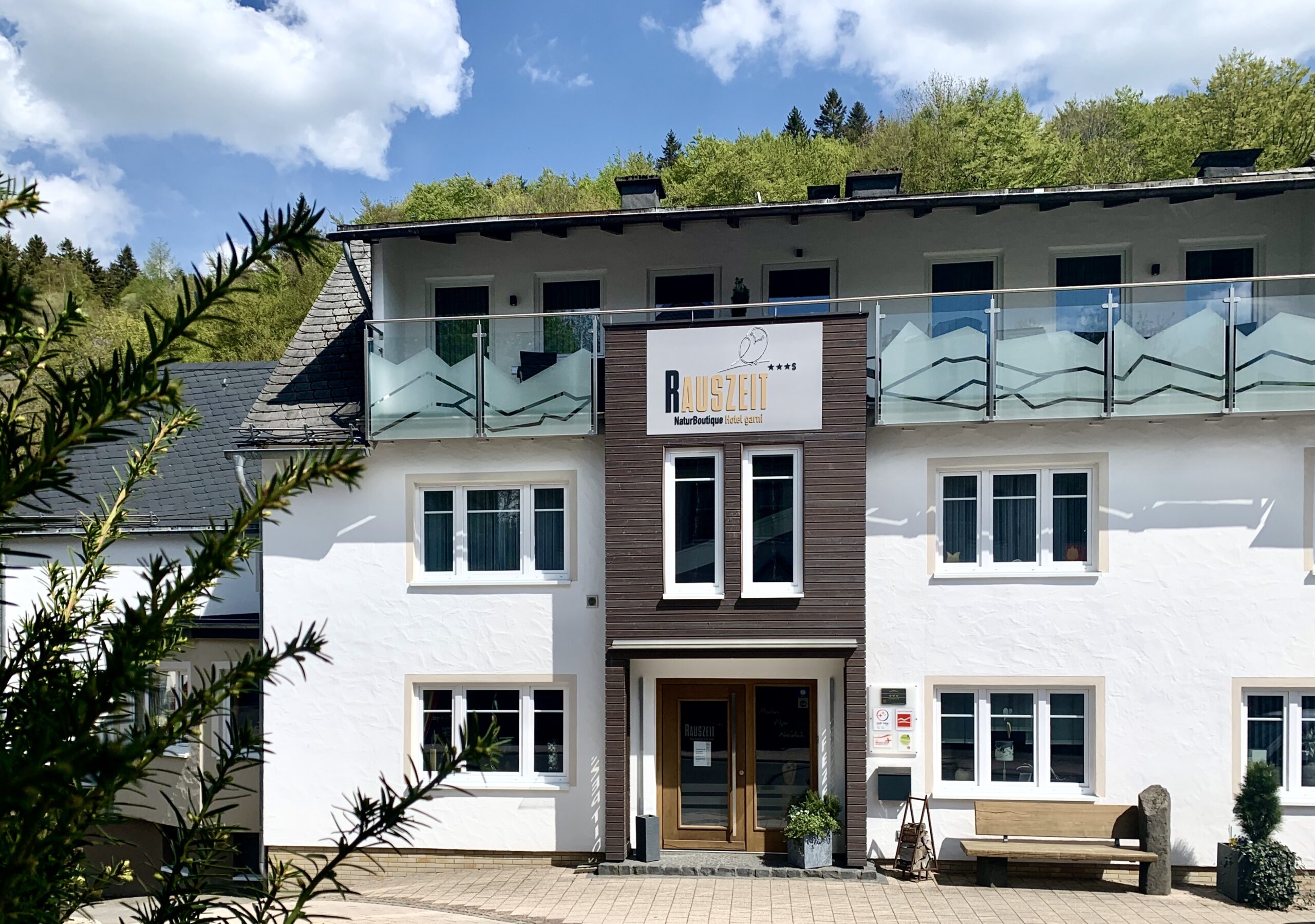 Außenansicht NaturBoutique Hotel RausZeit in Willingen