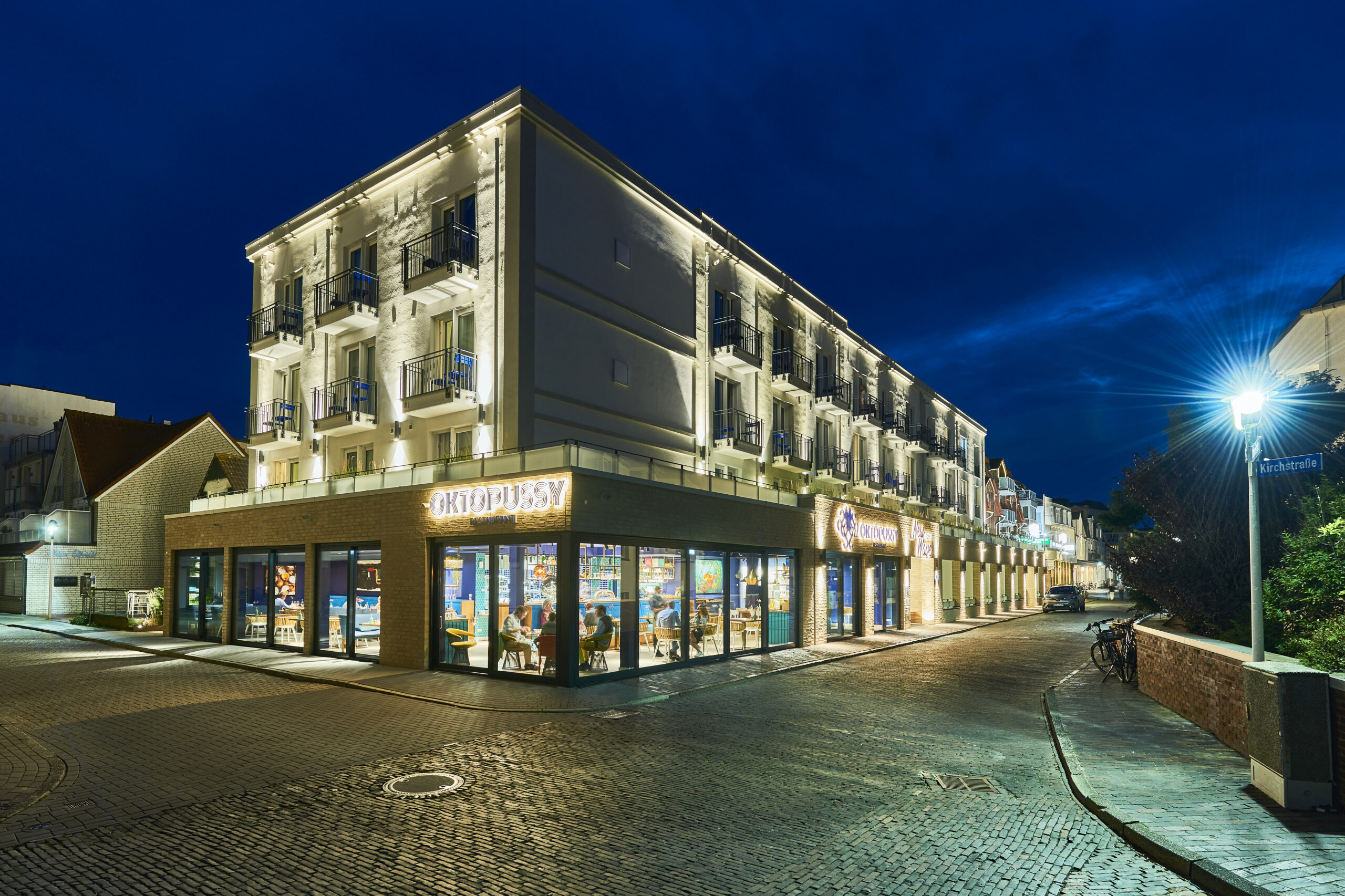 Außenansicht New Wave Hotel auf Norderney